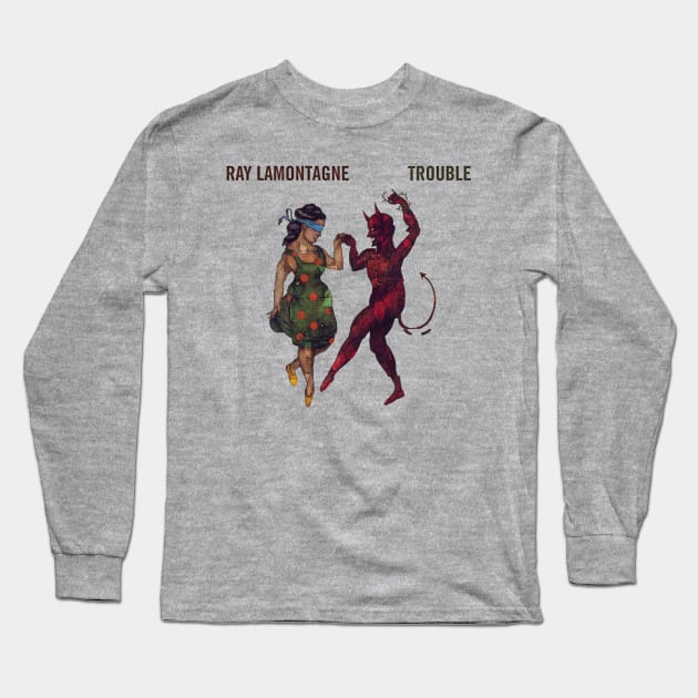 Dance Troublel Long Sleeve T-Shirt by MicroStar